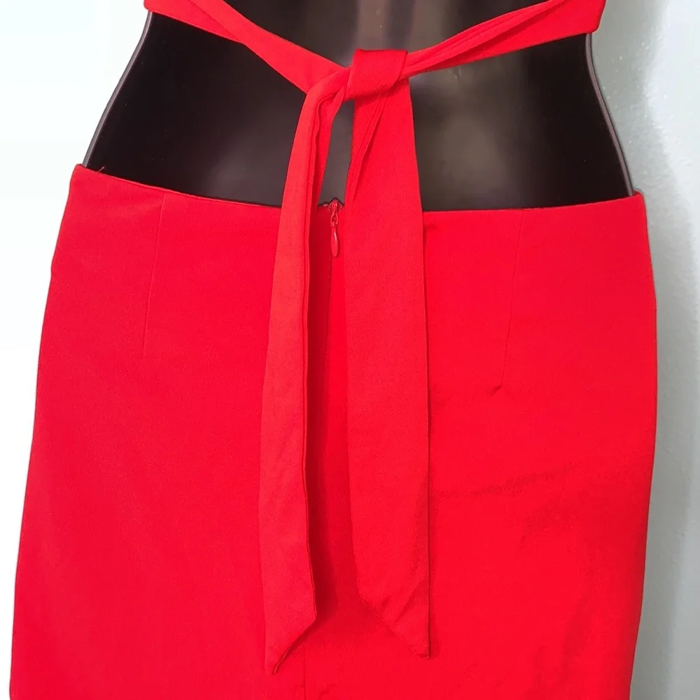 Red Matching Skirt & Top Set - Picture 6 of 7